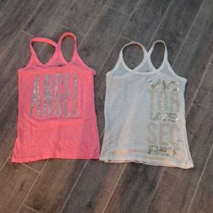 Like new Victoria Secret tank tops